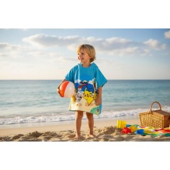 Poncho de bain Pokémon a capuche - New discount.com