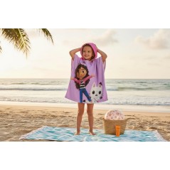 Poncho de bain Gabby's Dollhouse à capuche - New discount.com