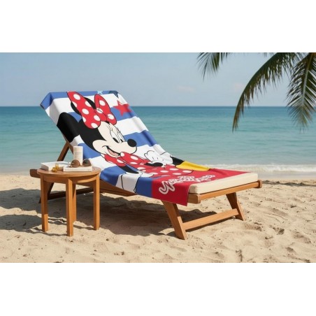 Serviette de Bain ou Drap de Plage Minnie Disney