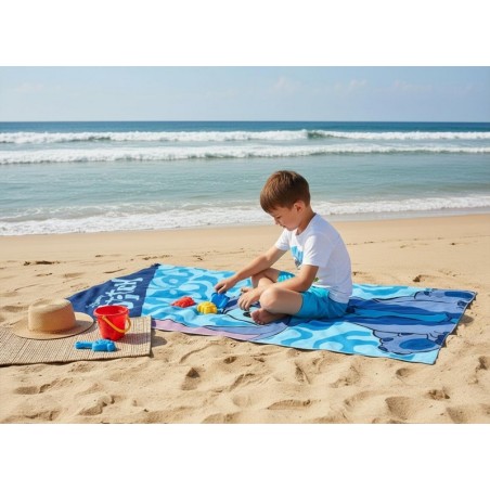 Stitch Disney Strandtuch oder Badetuch Baumwolle