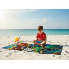 Drap de plage ou Serviette de bain Lego Ninjago