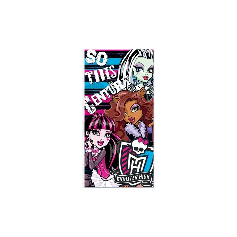 Toalla de playa de algodón Monster High - 820-121 -New discount.com