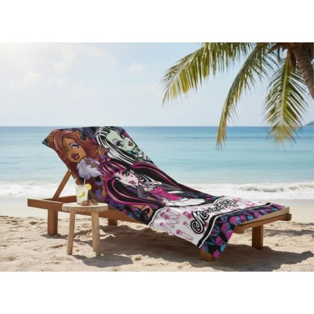 Cotton beach towel gm Monster High - 820-122