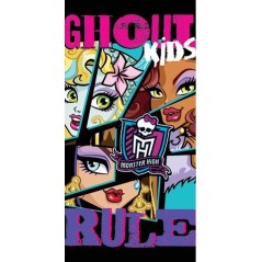 Drap de plage coton Monster High - 820-117 - New discount.com