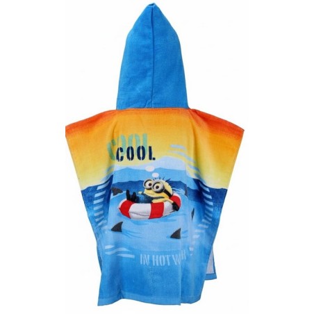 Minions cotton bath poncho