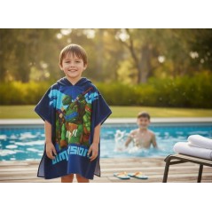 Poncho de bain à capuche Les Tortues ninja - New discount.com