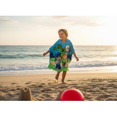 Badeponcho mit Kapuze aus Baumwolle von Minecraft - New discount.com
