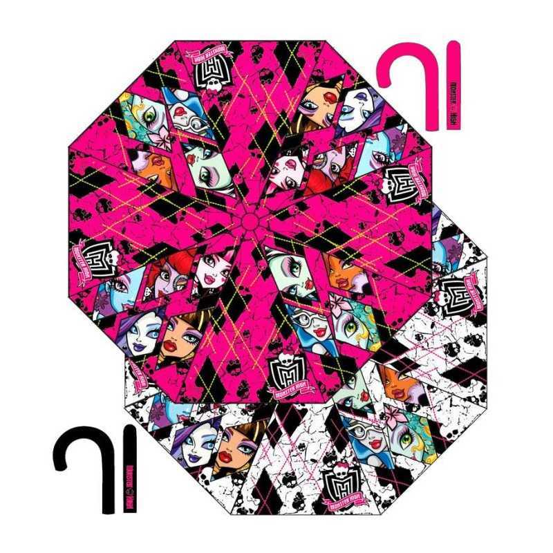 Automatischer Monster High Regenschirm -26135 - vente-grossiste.fr