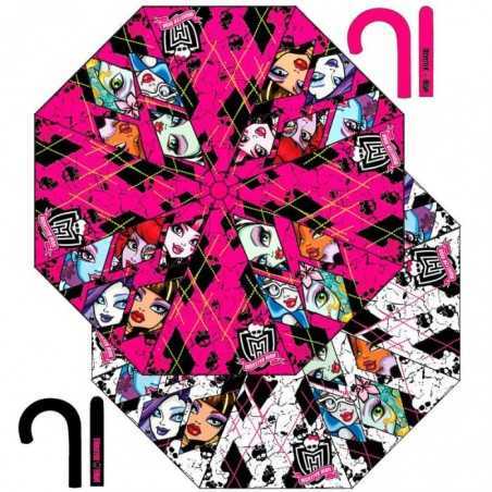 Automatischer Monster High Regenschirm -26135 - vente-grossiste.fr
