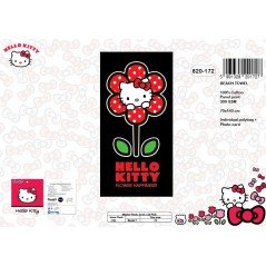 Hello Kitty cotton beach towel - vente-grossiste.fr