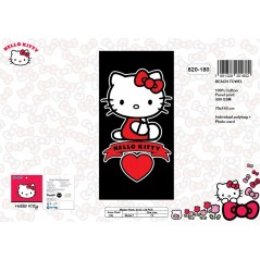Telo mare Hello Kitty in cotone 820-180 - vente grossiste.fr