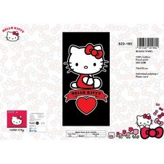 Hello Kitty cotton beach towel 820-180 - vente-grossiste.fr