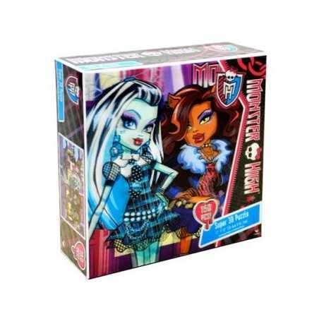 Puzzle Monster High 3D 150 pièces - New discount.com