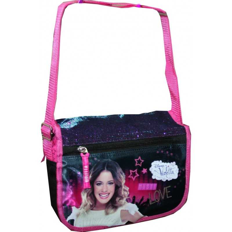 Borsa a tracolla Disney Violetta con patta - vente grossiste.fr