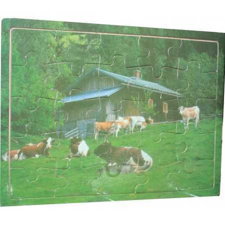 Puzzle di legno - mucche - New discount.com