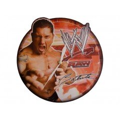 Holzwanduhr WWE BATISTA - vente-grossiste.fr
