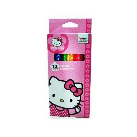 Caja de 12 lápices de colores Hello Kitty - vente-grossiste.fr