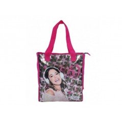 SHOPPING BAG VIOLETTA DISNEY ZIPPEE - vente-grossiste.fr