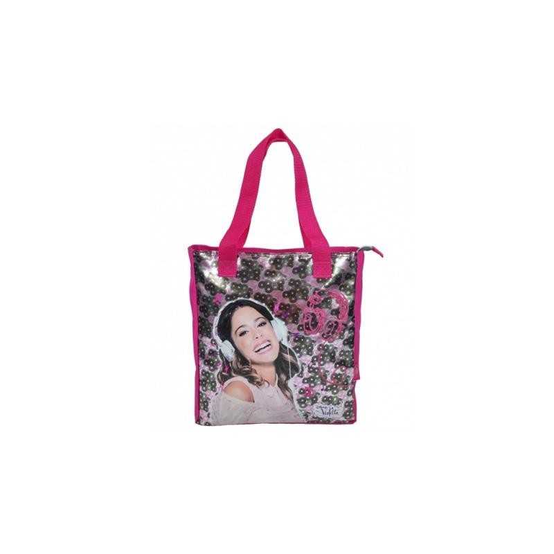 SHOPPING BAG VIOLETTA DISNEY ZIPPEE - New discount.com