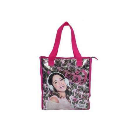 EINKAUFSTASCHE VIOLETTA DISNEY ZIPPEE - vente-grossiste.fr