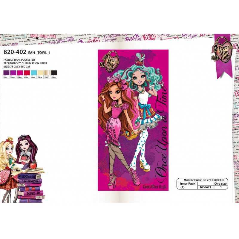 Toalla de playa de algodón Ever After High-820-402 - vente-grossist...