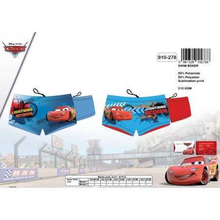 Boxer de Bain Cars 910-278 - vente grossiste.fr