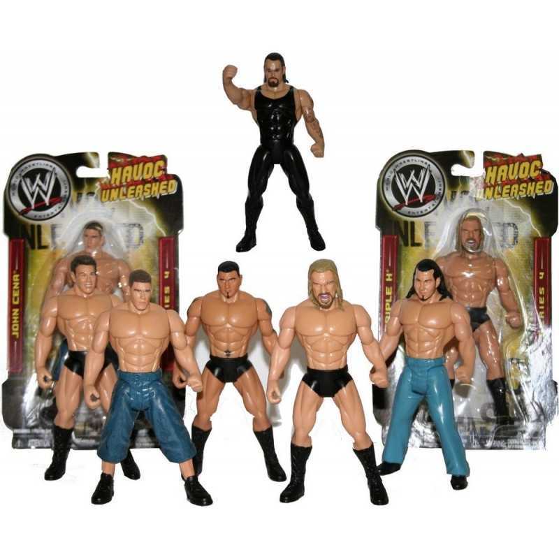 figurine de catch wwe serie 4 articulée - Vente grossiste.fr