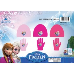 Set 2 pièces Frozen Disney bonnet et gants La reine des neiges -780...