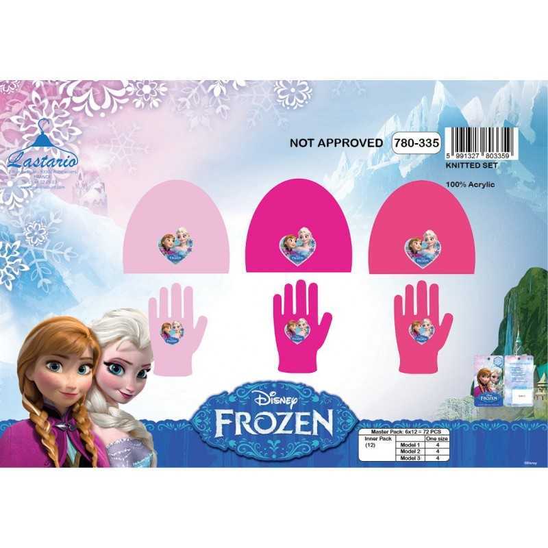 Set 2 pièces Frozen Disney bonnet et gants La reine des neiges -780...