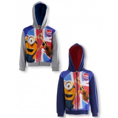 Sudadera con cremallera con capucha Minions - 990-579 -New discount...