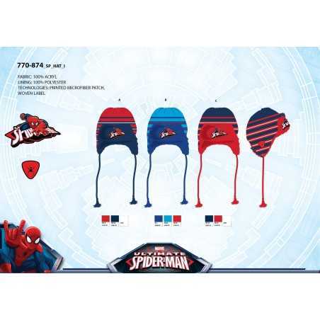 Chapeau Péruvien Spiderman 770-874 - Vente grossiste.fr