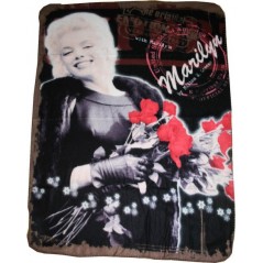 Marilyn Monroe fleece blanket - vente-grossiste.fr