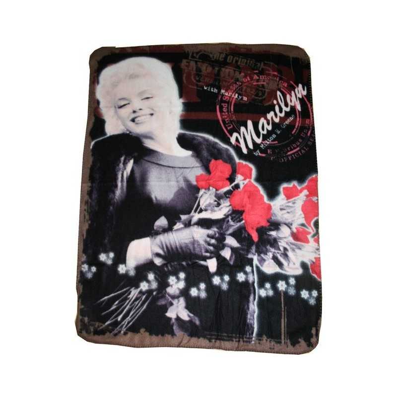 Marilyn Monroe fleece blanket - vente-grossiste.fr