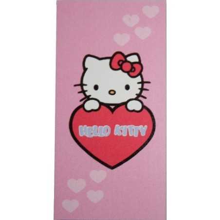 Drap de plage coton gm Hello Kitty - Vente grossiste.fr