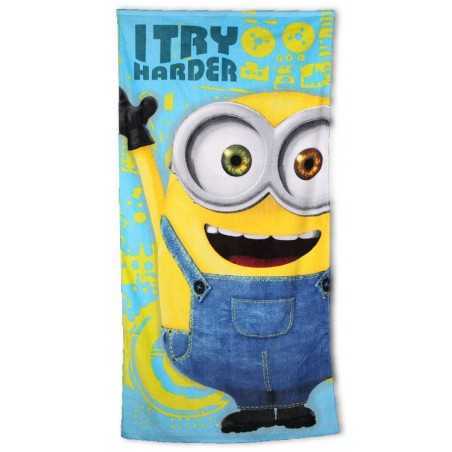 Drap de plage ou drap de bain Minions - 820-683