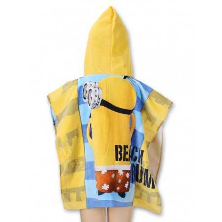 Poncho de bain coton Minions