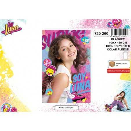 Couverture coral fleece Soy Luna