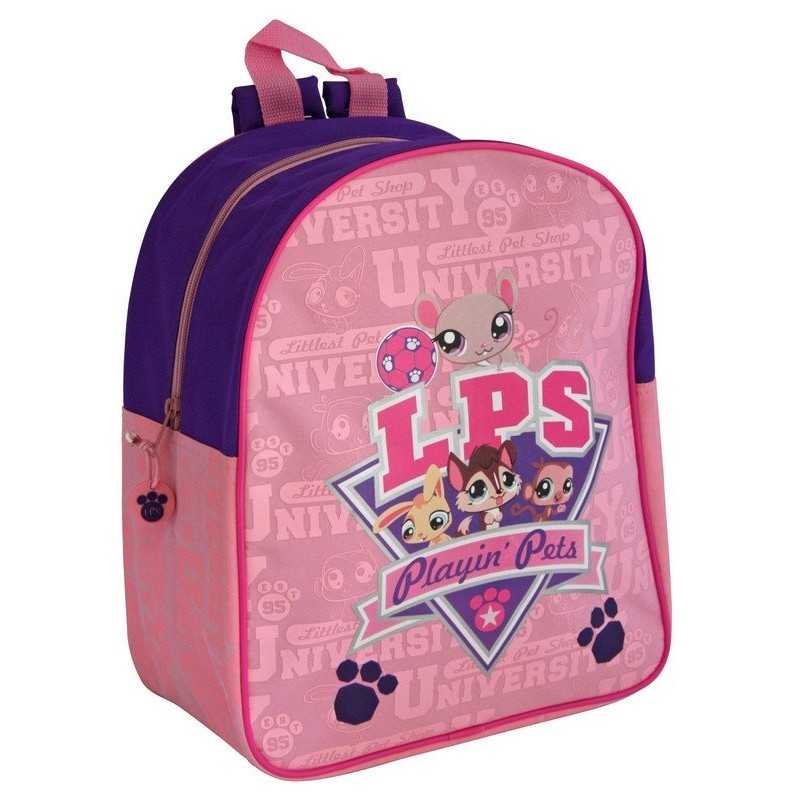 Sac à dos Pet Shop 28 cm - Vente grossiste.fr