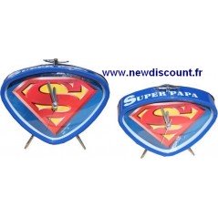 Superman metal alarm clock - vente-grossiste.fr