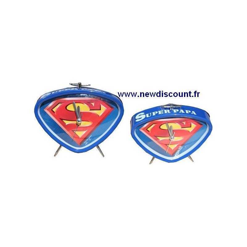 Superman Metallwecker - vente-grossiste.fr