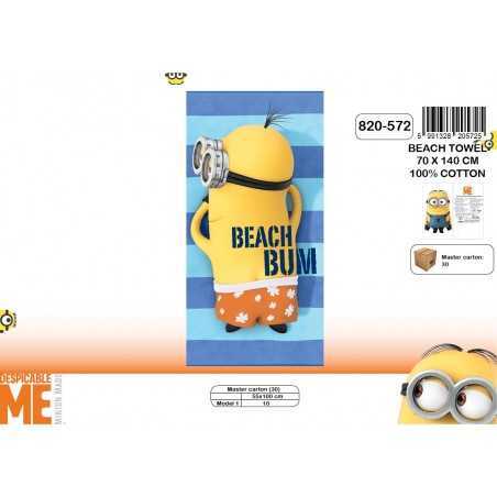 Telo mare in cotone Minions - 820-572