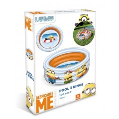 Schwimmbad 3 MONDO Minions Rollen Durchmesser: 100 cm - vente-gross...