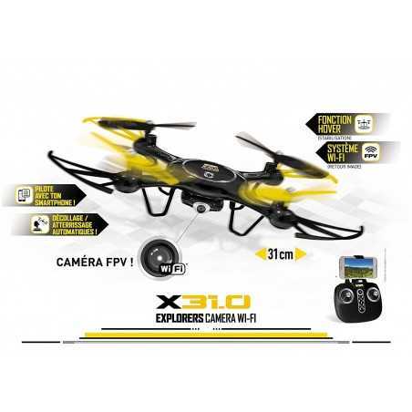 EXPLORADOR ULTRADRONE X31.0 CAMERA WI-FI MONDO