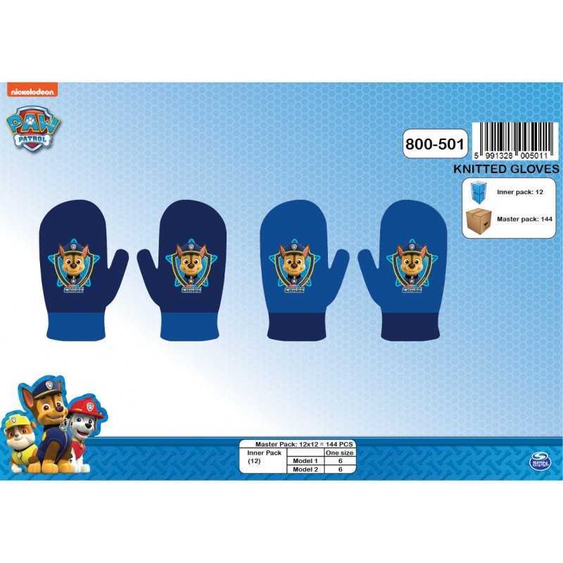 Gants Mouffle Pat'Patrouille - Vente grossiste.fr