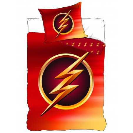 Parure Housse de Couette Flash + Taies d'Oreiller Flash - New disco...