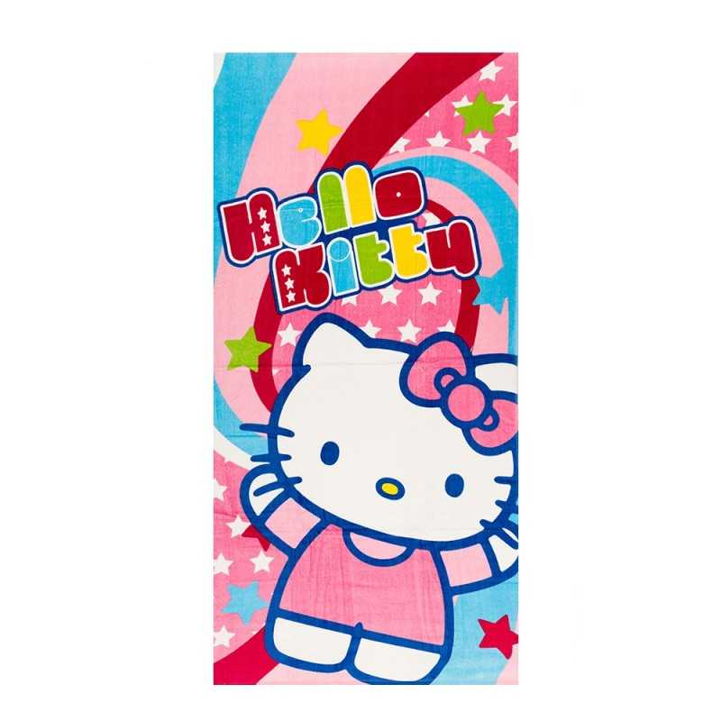 Telo mare Hello Kitty in cotone - New discount.com