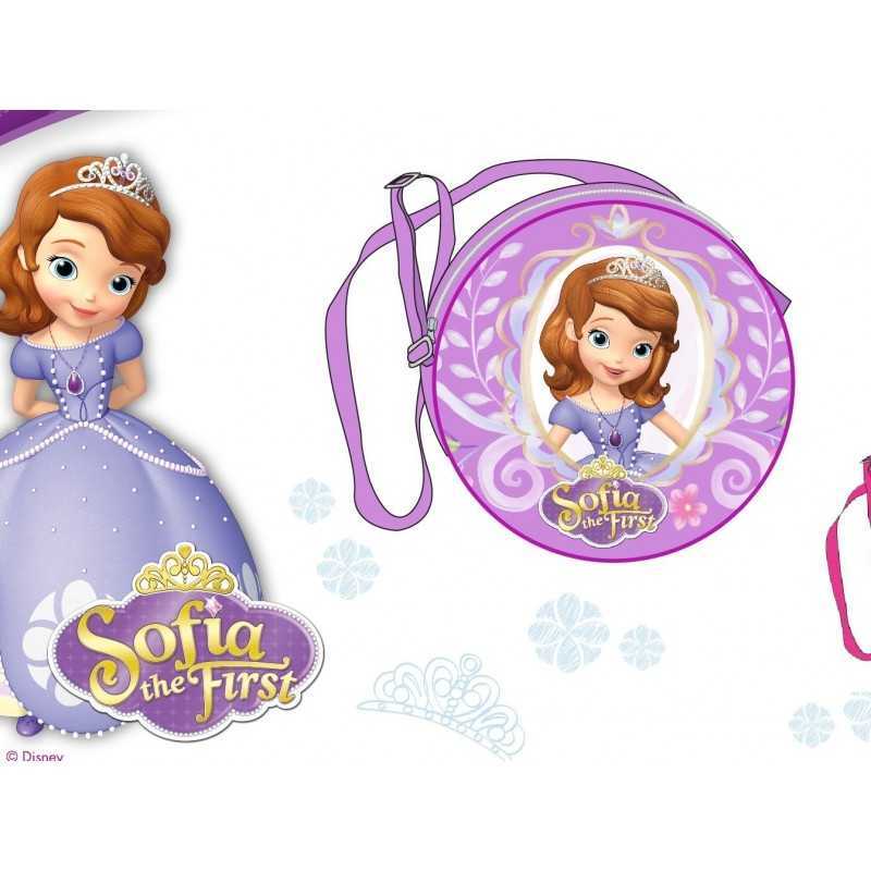 Sac bandoulière rond Princesse Sofia Disney - Vente grossiste.fr