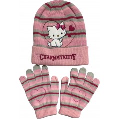 Set 2 pezzi cappello + guanto Charmmykitty - New discount.com