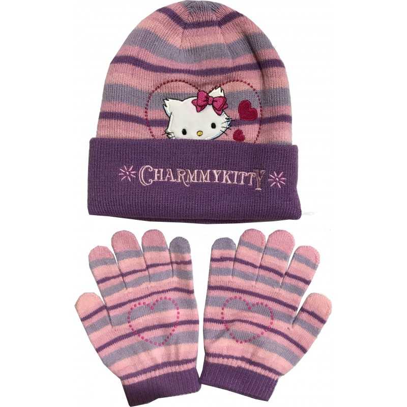 Set de 2 piezas de sombrero + guante Charmmykitty -New discount.com