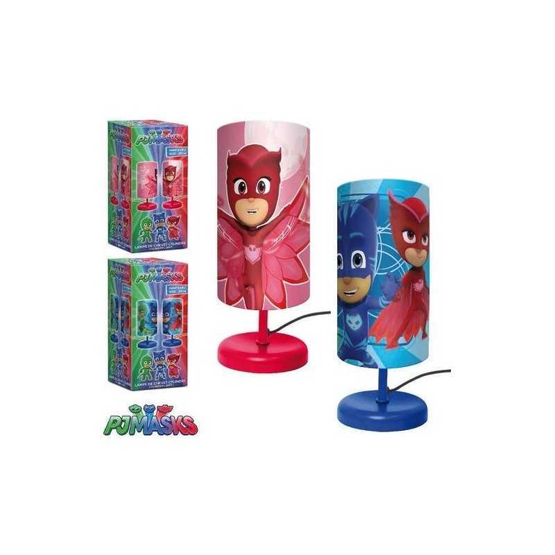 Pjmasks Lámpara de cabecera 29 cm Cilindro en forma - vente-grossis...